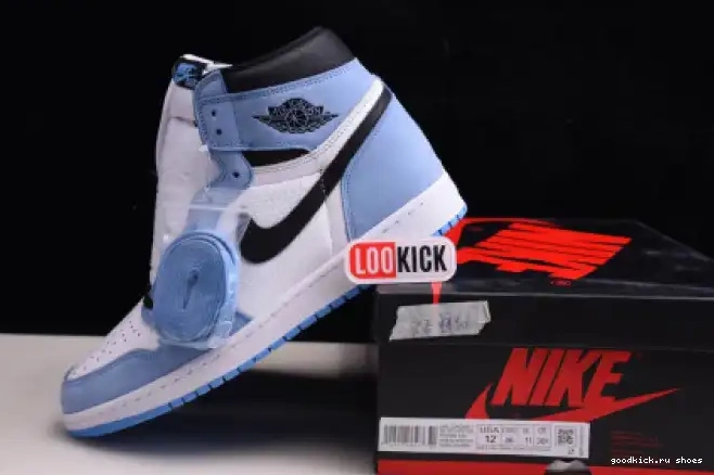 Cheap AIR 555088-134 BLUE WHITE 1 RETRO JORDAN BLACK HIGH UNIVERSITY 0327